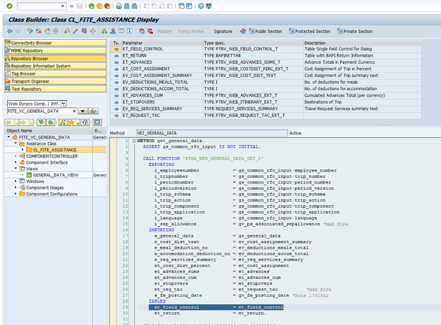 ABAP development in se80 in the SAP GUI